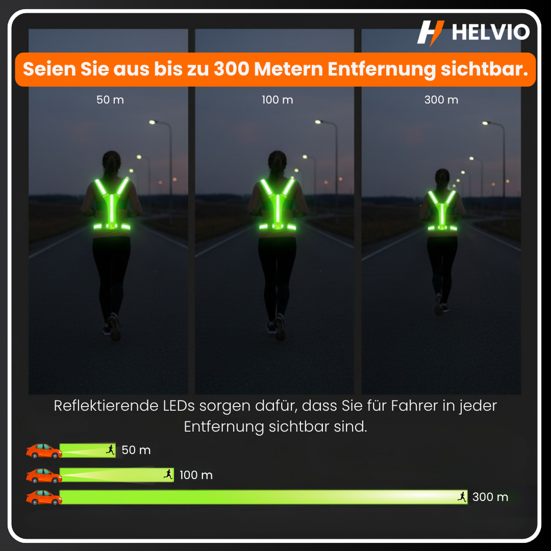 LumoVest - LED Running Vest