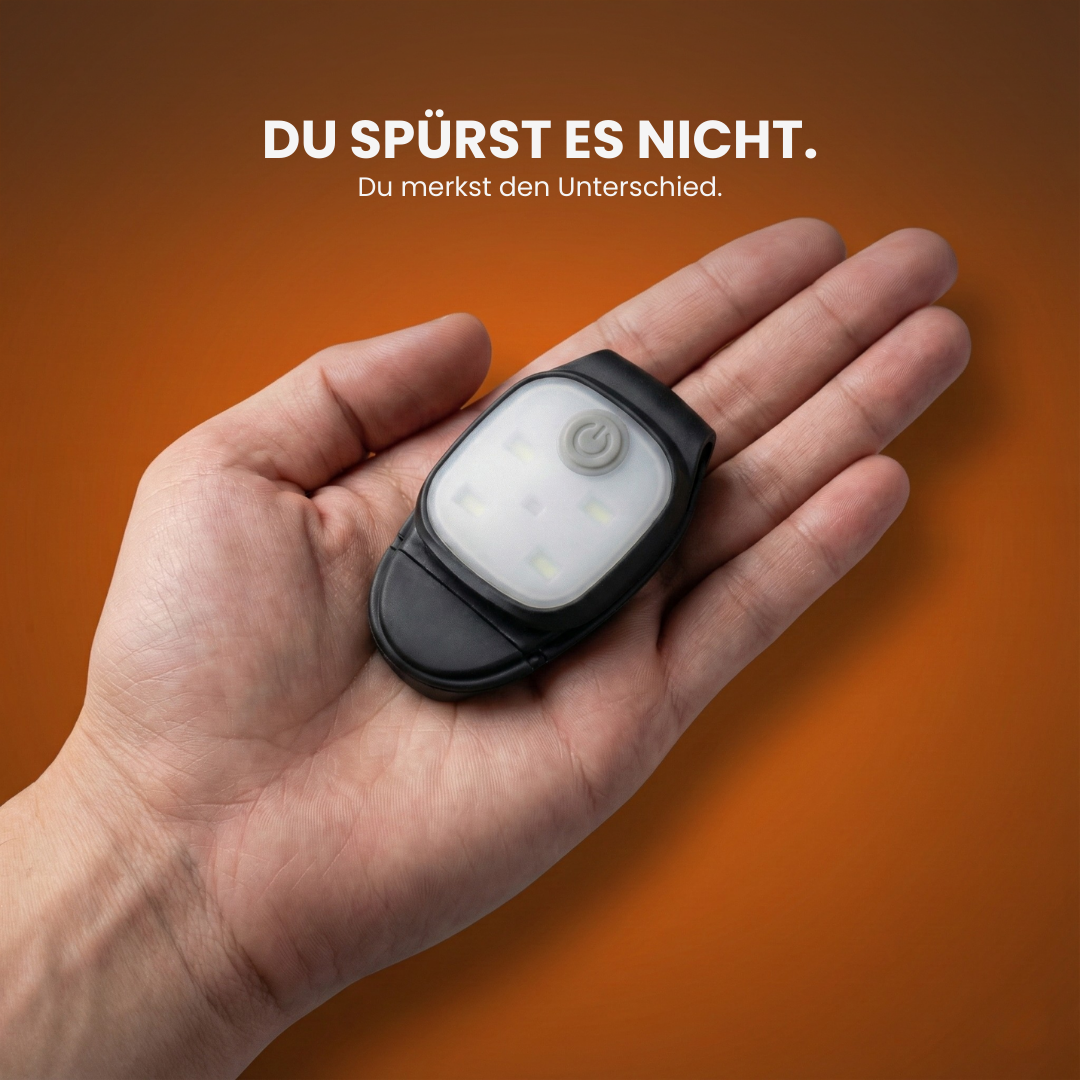 LED-Laufclip wiederaufladbares USB-LED-Licht – Anwendungsansicht | Helvio
