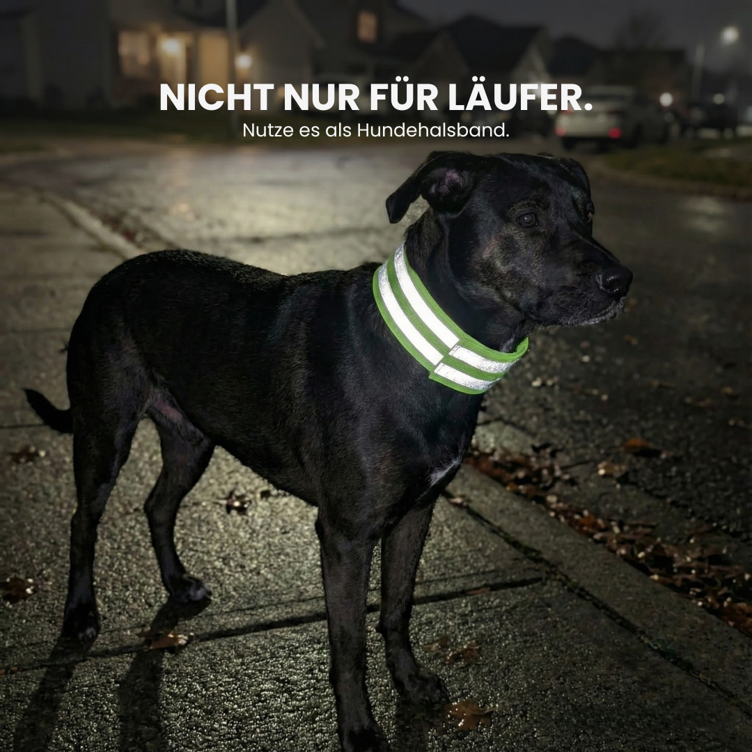 LumoBand – Reflective Running Bands (2 pieces)