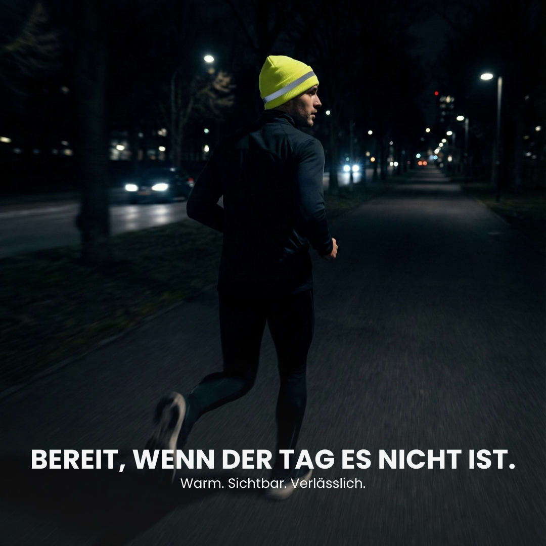 LumoHat – Reflective Running Beanie