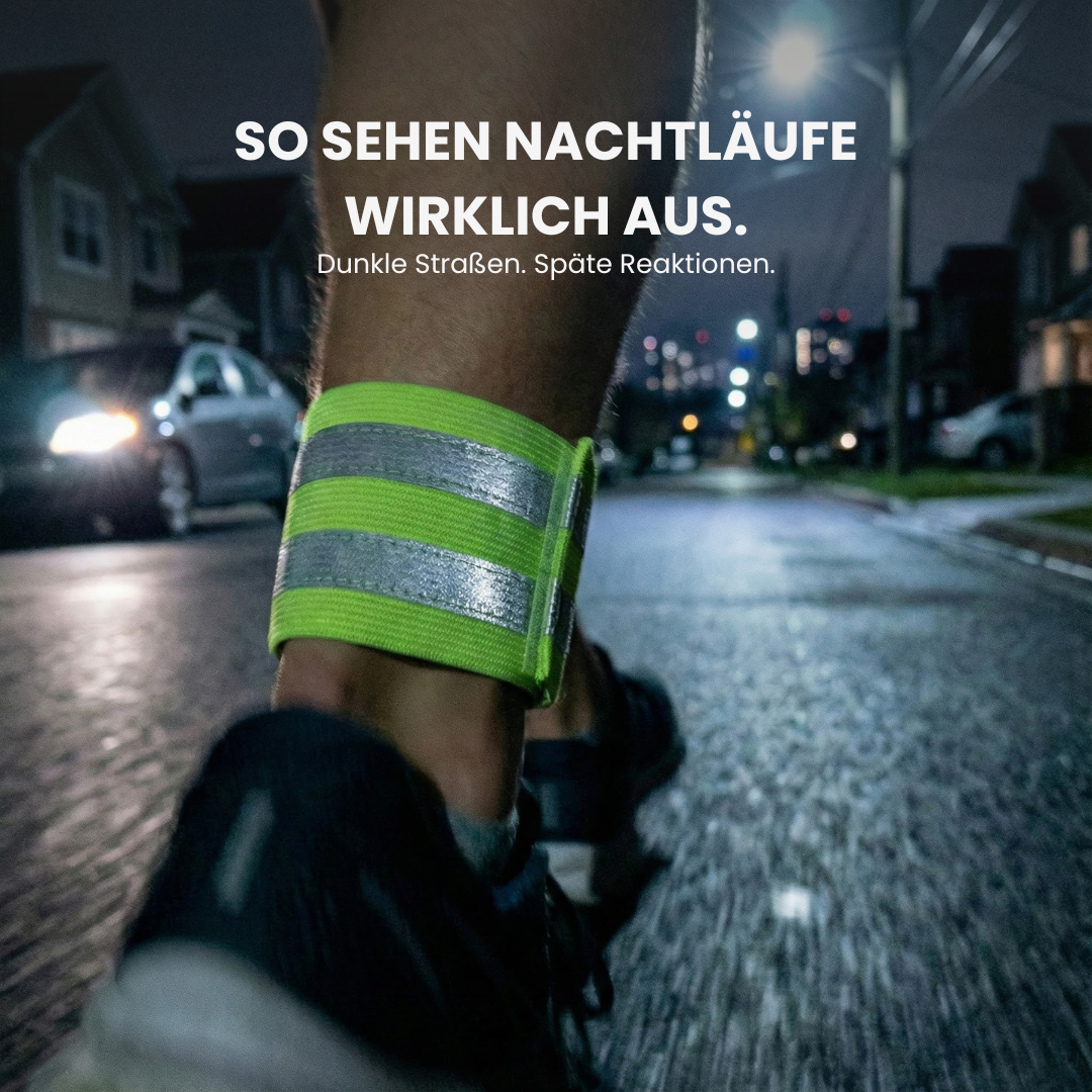 LumoBand – Reflective Running Bands (2 pieces)