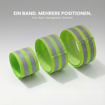 LumoBand – Reflective Running Bands (2 pieces)