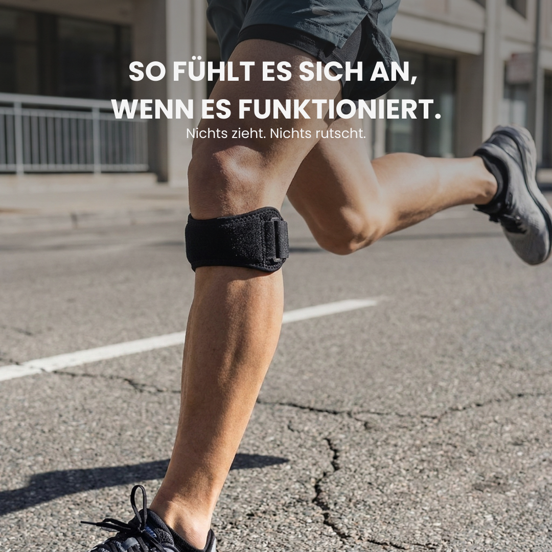 Patella-Kniebandage universelle Größe – Detailansicht | Helvio