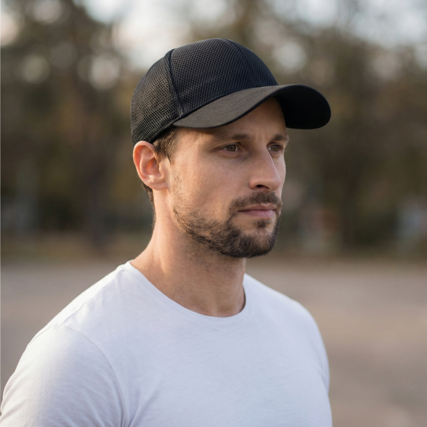 Laufcap UV-Schutz – Detailansicht | Helvio